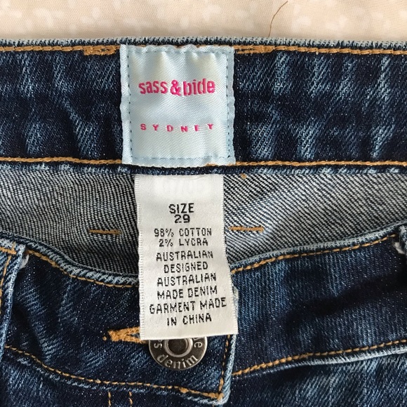 Sass & Bide Sydney Skinny Blue Jeans - Picture 5 of 7